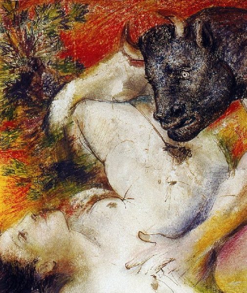 Пасифая и бык