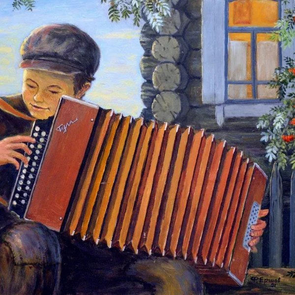 Николай Петрович Богданов-Бельский крестьянка