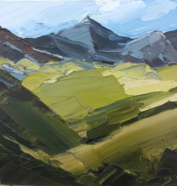 Мастихин пейзаж Мэтью Сноуден