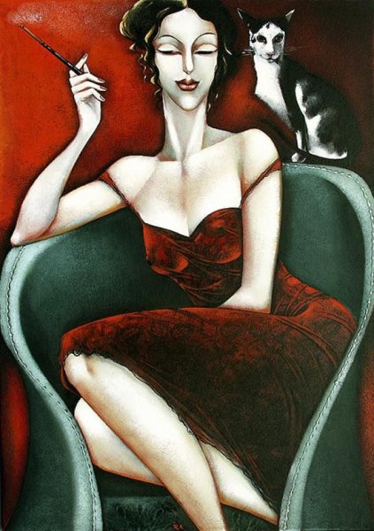 Греческая художница Ира Тсантекиду