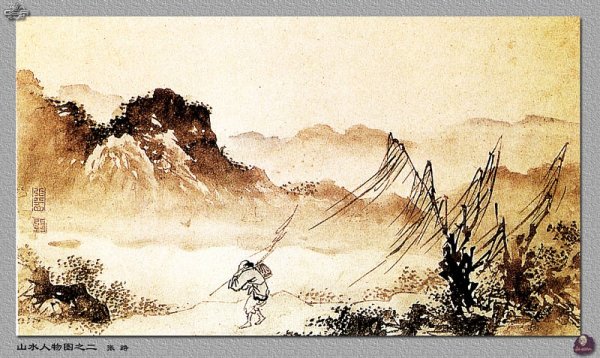 Китайские Гравюры горы