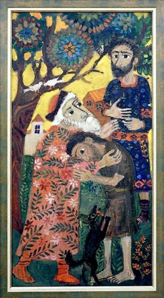 Блудный сын художник Елена Черкасова