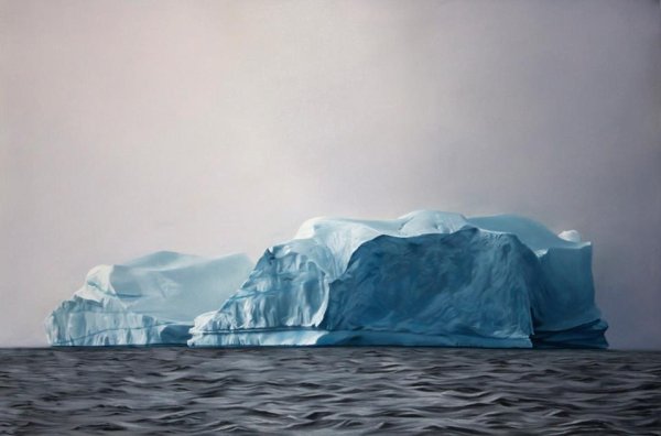 Айсберг картина маслом