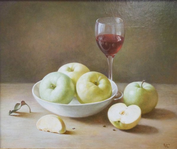 Чадов Станислав художник яблоки