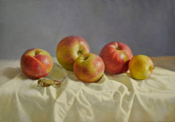 Чадов Станислав художник яблоки