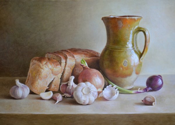 Натюрморт с хлебом