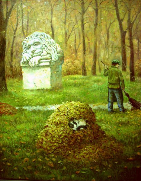 Яблоки Антоновка в живописи