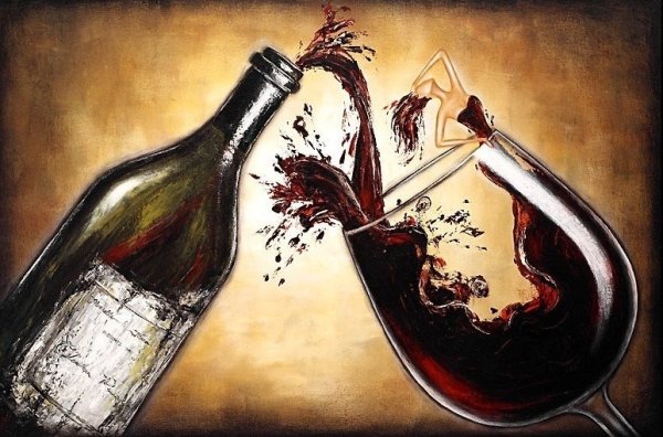 Картины с алкоголем
