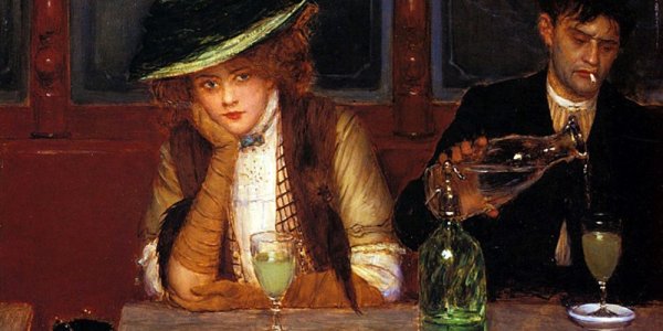 Жан Беро - "пьющие абсент"