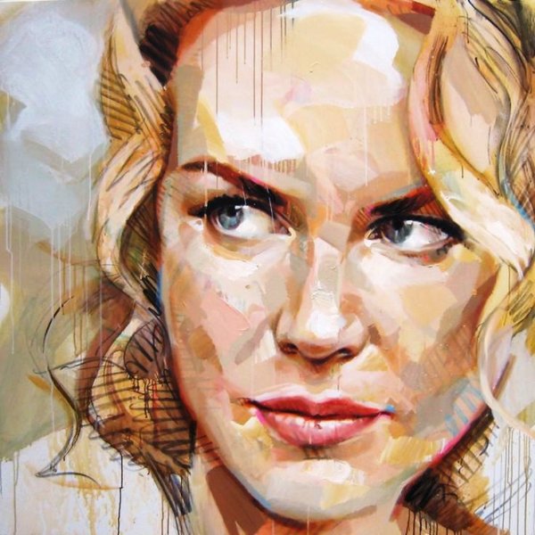 Портрет анфас живопись