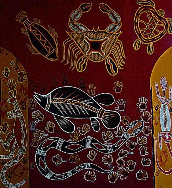 Рентгеновская живопись аборигенов Австралии