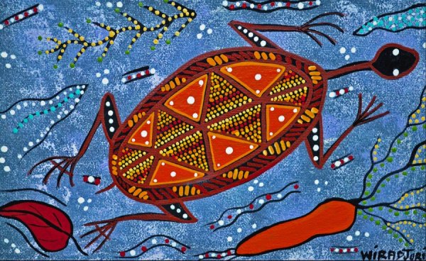 Пуантилизм аборигенов Австралии