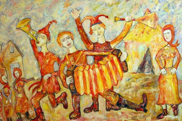 Скоморохи музыканты древней Руси