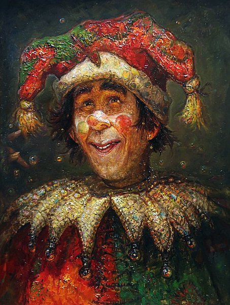 Скоморохи художник ф Рисс