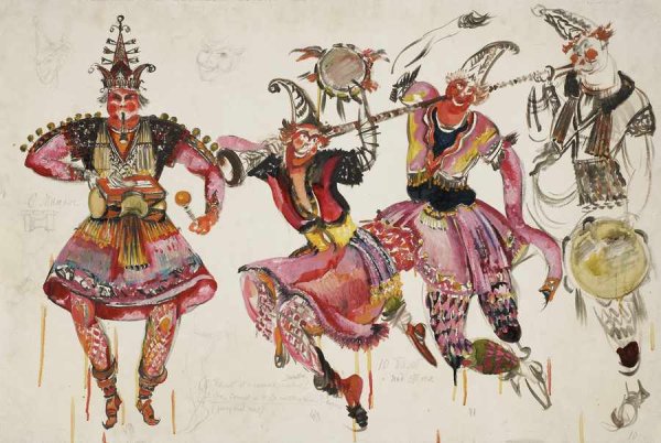 Народное искусство древней Руси Скоморохи