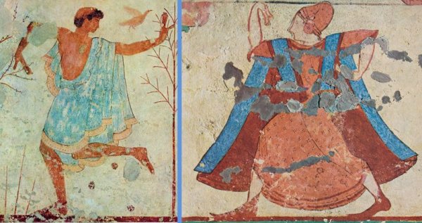 Фрески Тарквинии этрусков