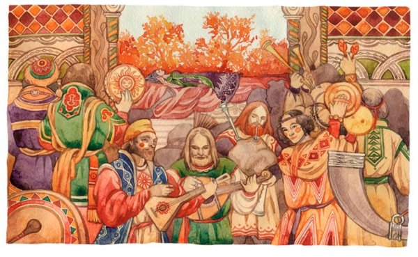 Скоморохи в древней Руси