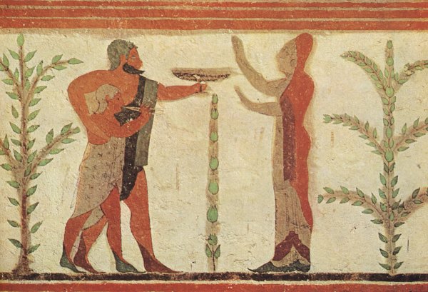 Живопись этрусков древнего Рима