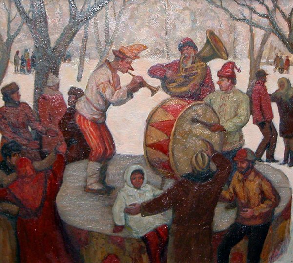 Театр России 17 век Скоморохи