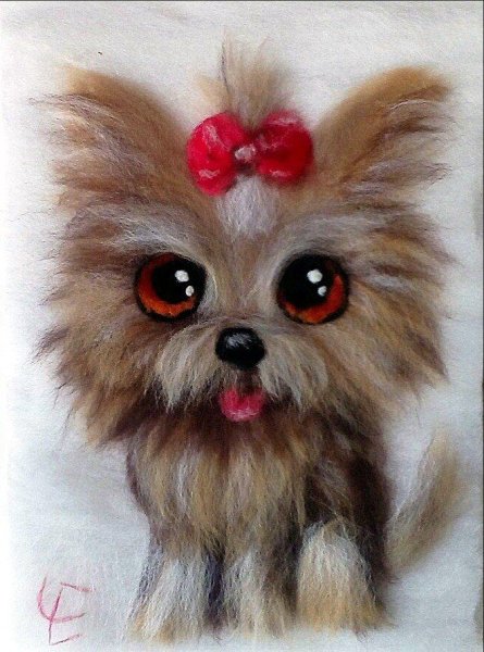 Картины из шерсти Яны Богдановой