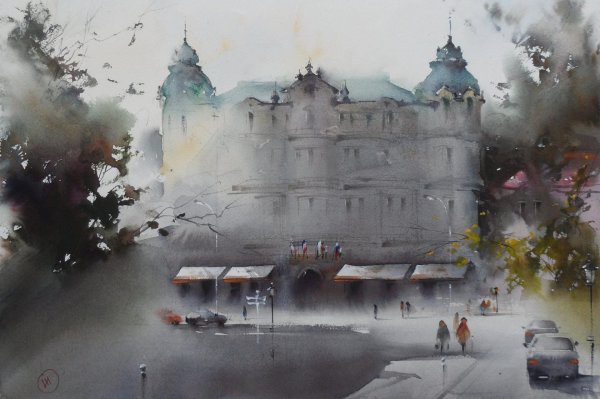 Акварелист Илья Ибряев