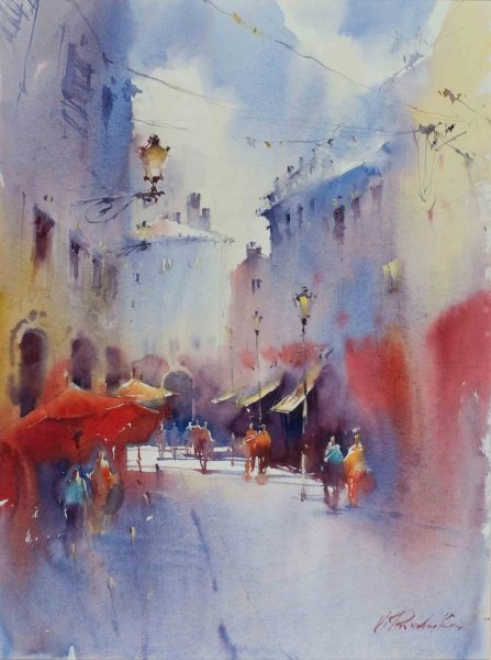 Художник акварелист Виктория Пришедько