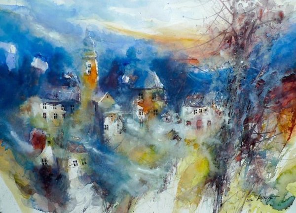 Акварели-Эрик Лоран