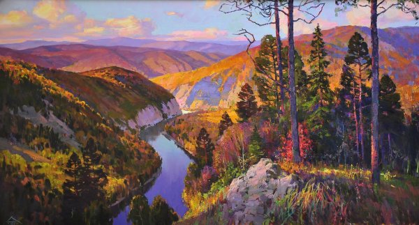 Художник Сергей Токарев