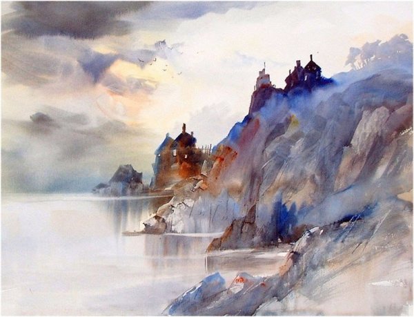 Arnold Lowrey акварель