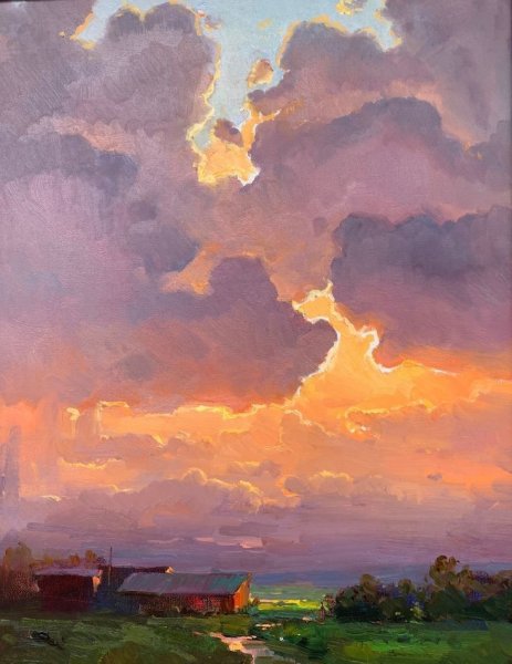 Небо живопись