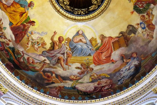 Брюллов Исаакиевский собор мозаика