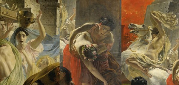 Карл Брюллов «последний день Помпеи», 1830–1833.