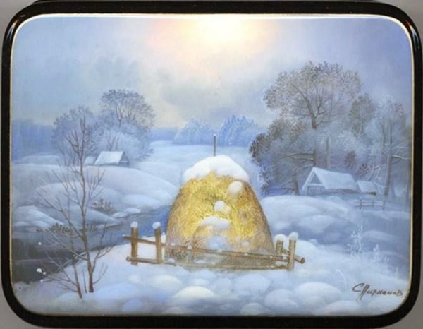 Зимние пейзажи миниатюры