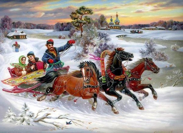 Снегурочка Палех Федоскино