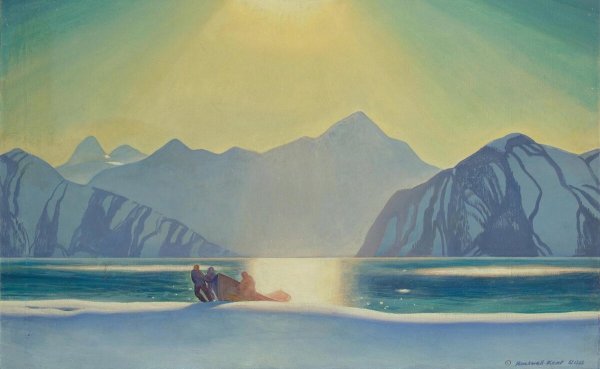 Рокуэлл Кент пейзажи Гренландии