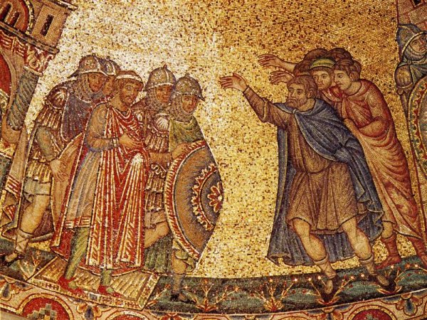 Мозаика Сан Марко Венеция Креститель Иоанн