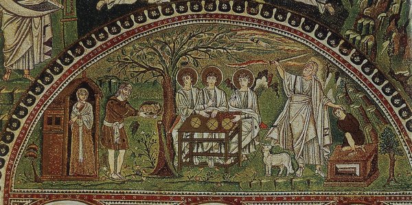 Мозаика церкви Сан Витале в Равенне