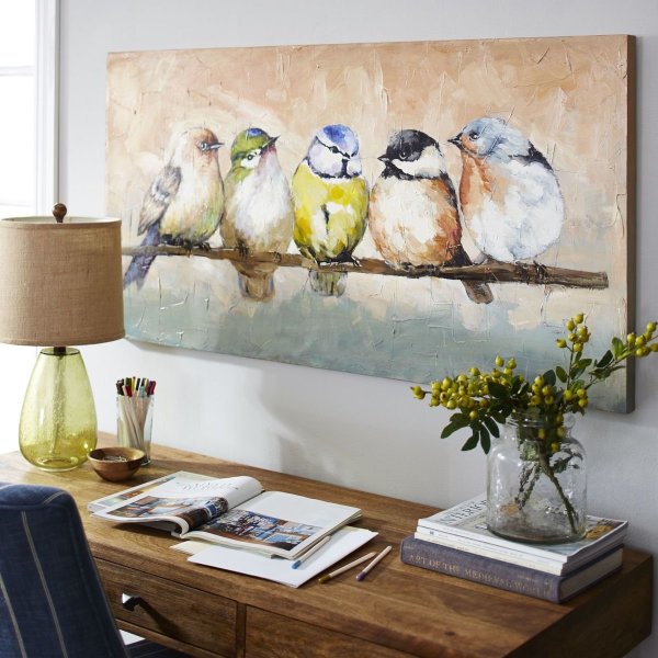 Птицы в интерьере