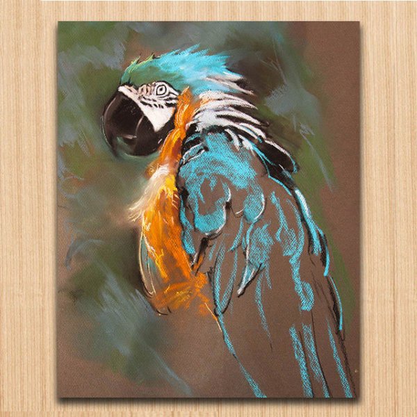 Животные акрилом на холсте