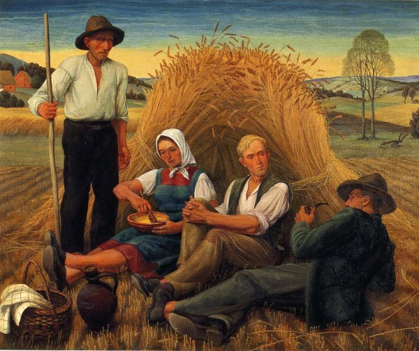 Адольф Виссель крестьянка