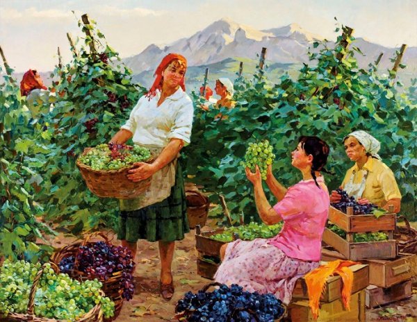 «Сбор винограда», 1937 Сарьян