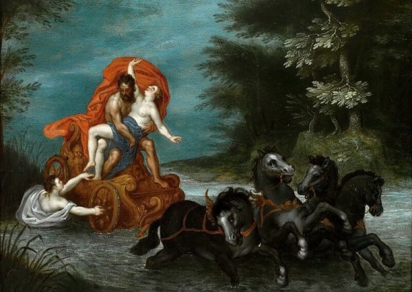 Ян брейгель старший, похищение Прозерпины