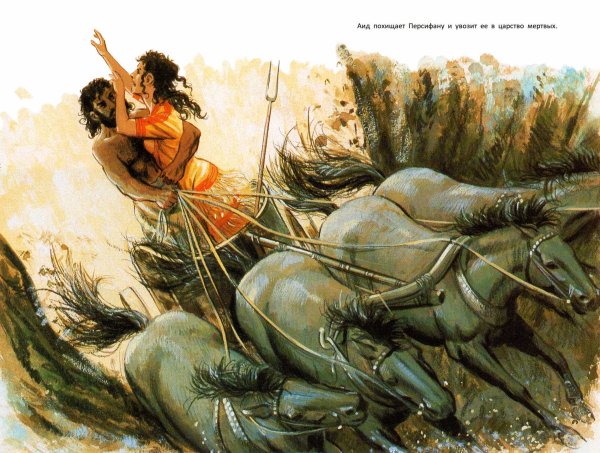 Рембрандт похищение Персефоны