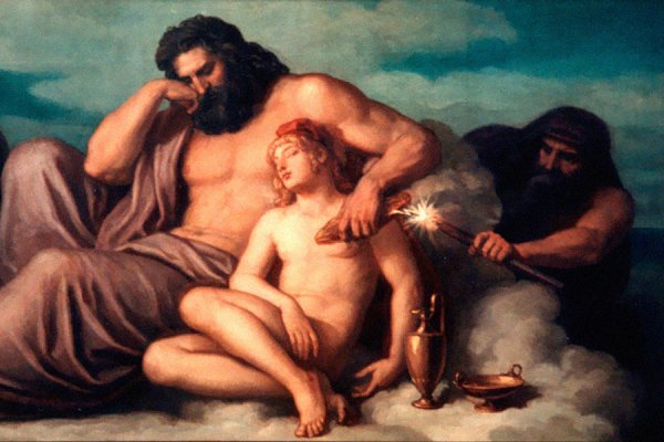 Зевс и Ганимед картины