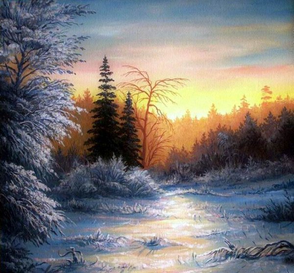 Юрий Корников пастель