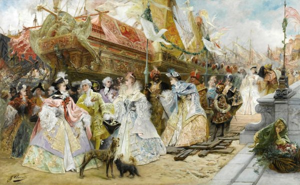 Художник Georges Jules Victor Clairin