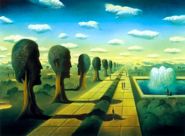 Художник сюрреалист куш