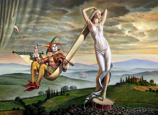 Сюрреализм художника Michael cheval