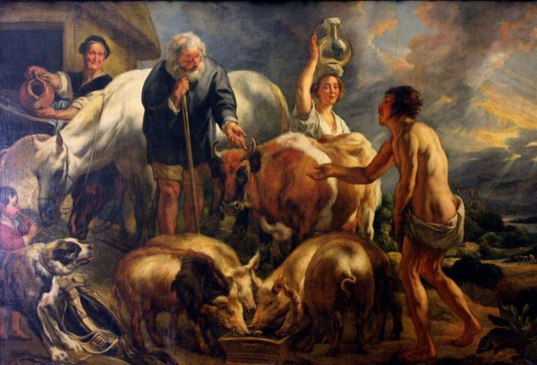 Притча о блудном сыне картина