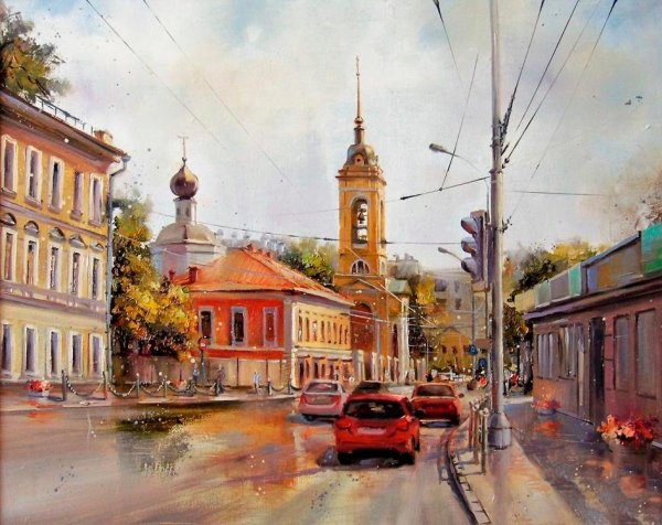 Ретро-картины художницы Светланы Ясеневой.